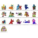 16 Sesame Street Embroidery Designs Collection 01